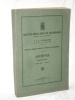 Luxembourg 1926 Tome 10 Archives Section Sciences naturelles phy