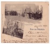 Thionville Diedenhofen 1899 Bahnhof Gare Gebr. Engel Eingng zur