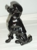 Villeroy Boch Luxembourg Pudel Caniche Bambi-Line Poodle schwarz