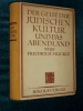 Der Geist der Jdischen Kultur und das Abendland 1923 F. Muckle