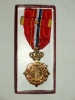 Medal Luxembourg fire brigade cross 30 years Grand-Duchy golded