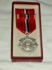 Feuerwehr Medaille Luxemburgversilberter Bronze 20 Dienstjahre
