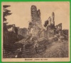 Bourscheid Luxembourg Intrieur des ruines Luxemburg Burg