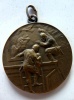Grund Luxemburg 1929 Sapeurs Pompiers Medaille Feuerwehr fire b