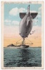 Dirigible Moored to Mast U.S.S. Patoka Lakehurst Clements 1925 P