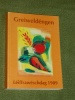 Greiweldngen Greiveldange Luxemburg 1989 Liffrawschdag Onofh