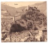 Vianden Luxembourg 1930 P.C.S Luxemburg Panorama chteau Schloss