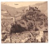 Vianden Luxembourg 1930 P.C.S Luxemburg Panorama chteau Schloss