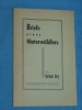 Briefe eines Hinterwldler H. Berg Luxemburg W. Weis 1934 Luxemb