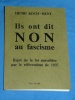 Luxembourg Ils ont dit NON au fascisme H. Koch Kent Luxemburg 19
