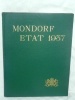 Mondorf Etat 1937 Luxembourg Bulletin de la Station Thermale Foi