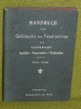 Handbuch zum Gebrauche Feuerwehren Luxemburger Landes 1909 Feuer