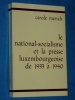 Le national socialisme presse luxembourgeoise 1933 C. Mersch 194