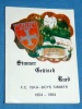 Simmer Grisch Rued Luxemburg 1984 F.C. Iska-Boys 1954 1984