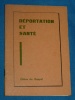 Dportation Sant Rappel Reliure H. Ney Esch Alzette Luxembourg