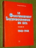 Le Gouvernement Luxembourgeois Exil 1942 1943 G. Heisbourg 1989