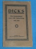 Dicks Ein Gedenkblatt zum 100 Geburtstag 1823 1923 Luxembourg