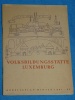 Volksbildungssttte Luxemburg Arbeitsplan Winter 1941 1942 Luxem