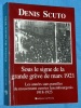 Sous le signe de la grande grve de mars 1921 D. Scuto Luxemburg