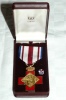 Croix Rouge Mdaille Don du Sang Luxembourg golden Rotes Kreuz