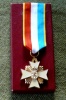 Luxemburg Medal merit fire brigade golden FED. SAP. POMP. LUXBG.
