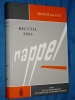 Rappel Recueil 2004 Revue L.P.P.D Luxembourgeoise Prisonniers D