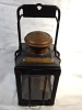 Lampe  huile ancienne en mtal Luchaire PO IVRY Paris 32,50 cm