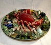 Majolica Crab Plate Alvaro Jose Caldas da Raina Portugal 1900