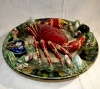 Majolique Assiette de Crabe Alvaro Jose Caldas da Raina Portugal