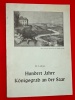 Hundert Jahre Knigsgrab Saar N. Lackas 1838 1938 Johann Blinde