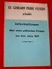 Informationen politischen Prozess 1947 Gendarm Pierre Feltgen Lu