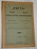 FAUNA Verein Luxemburger Naturfreunde 1891 1892 1893 Luxemburg