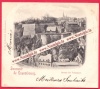 Luxembourg Ville 1898 Caserne des Volontaires J. M. Bellwald Lux
