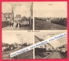 Goesdorf 1918 op der Thom Bockholtzerstrasse Kirche Pfarrhaus Lu