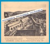 Luxembourg Ville Le Bock vue prise pont chteau 1835 J. Fresez