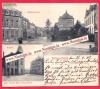Beringen Mersch 1907 Bahnhof avenue Gare Luxembourg Dampfsaege
