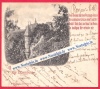 Luxembourg Ville 1902 Festung Reste spanische Turm Beht Gott Lu