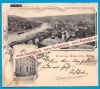 Wasserbillig 1903 Handlung Bckerei Kind Mich Luxembourg Panoram