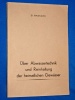 �ber Abwassertechnik Reinhaltung Gew�sser Massard 1946 Luxemburg