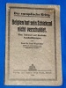 Belgien hat sein Schicksal nicht verschuldet E. Waxweiler 1916 A