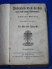 Biblische Geschichte alten neuen Testaments 1825 Luxemburg Schul