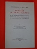 Trait�s Internationaux P. Pescatore Luxembourg 1964 droit consti