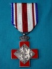 Croix Rouge M�daille Don du Sang Luxembourg argent�e Rotes Kreuz