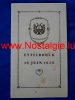 Men�karte Fanfare Ettelbruck Luxembourg 1929 Carte de Menu card