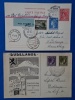 Dudelange Vol Postal Bergen Luxembourg Exposition Nationale 1946