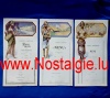 Men�karte Paquebot Albertville maritime belge Anvers 1930 3 Comp
