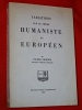 Variations sur le th�me Humaniste Europ�en Pierre Frieden 1956 L