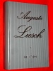 Auguste Liesch s�i Wierk Luxembourg 1989 Carlo Hury Gesamtwierk