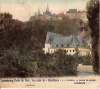 Luxembourg Partie du Bock. Vue prise du < Hundshaus > P.C. Schor