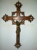 Christ Christus I.N.R.I Crucifix Holzkreuz Wooden cross  Jesus